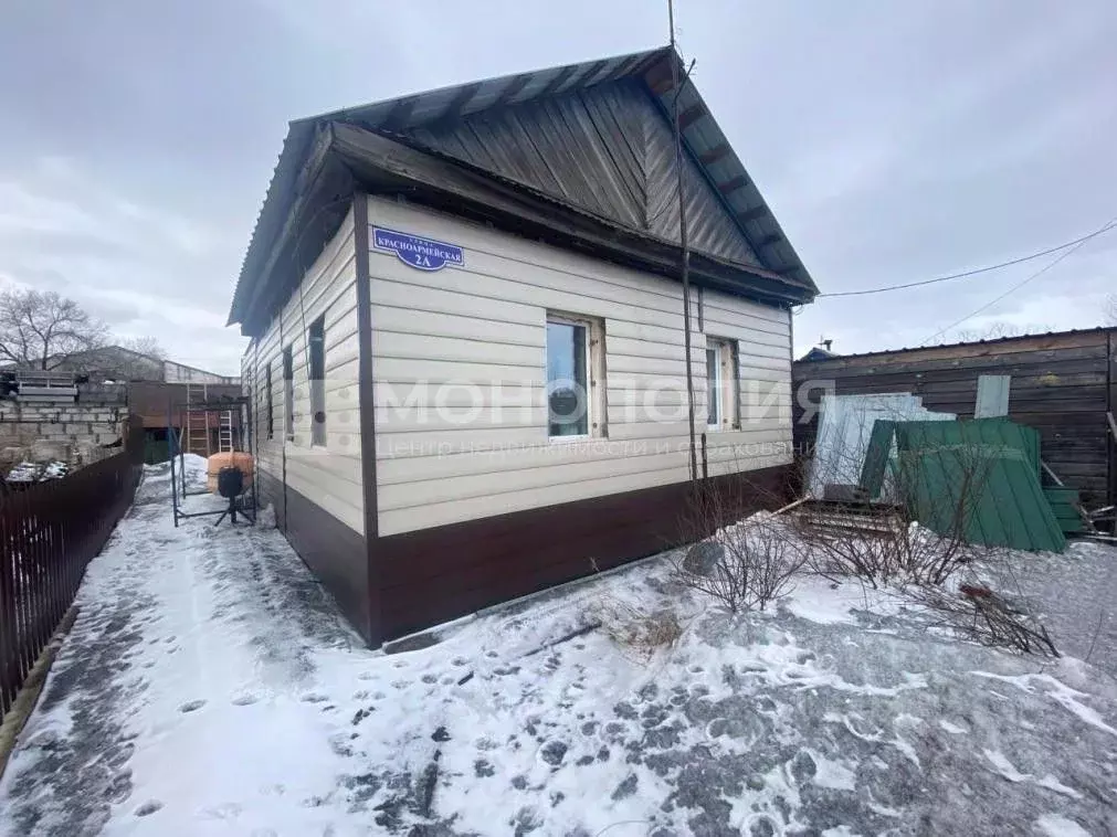 Дом в Амурская область, Белогорск Красноармейская ул., 2А (52 м) - Фото 1
