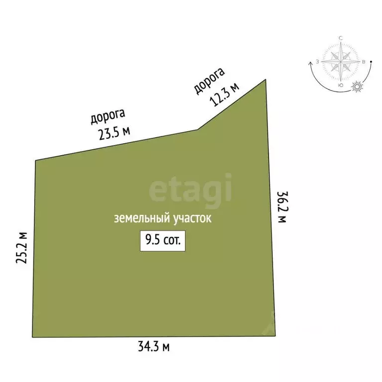 Участок в Костромская область, Красносельский район, Шолоховское ... - Фото 1