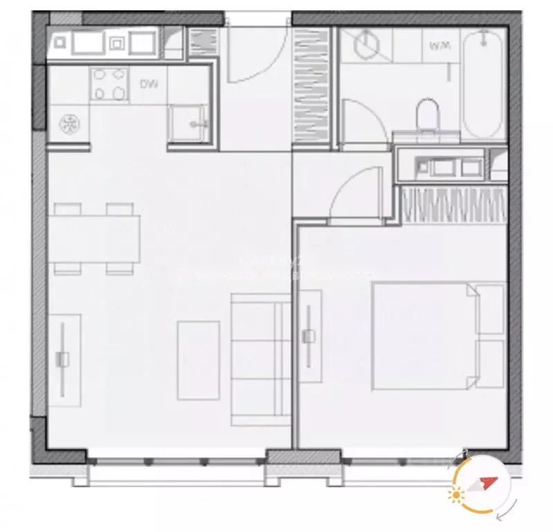 2-к кв. Москва Дубининская ул., 59А (41.0 м) - Фото 1