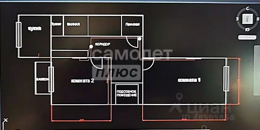 2-к кв. Москва ул. Расплетина, 2 (61.4 м) - Фото 2