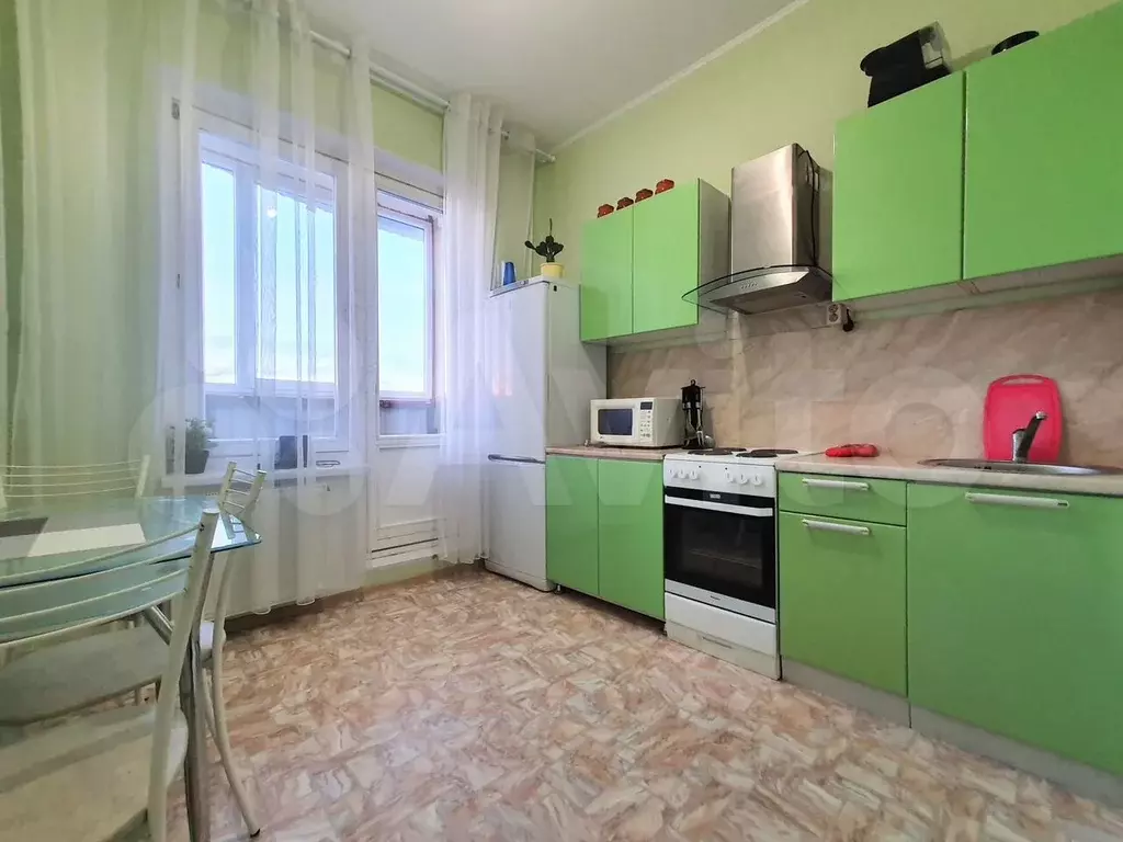 1-к. квартира, 40 м, 4/10 эт. - Фото 1