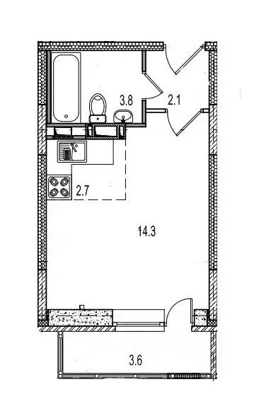 1-к кв. Московская область, Ногинск Богородский городской округ, ул. ... - Фото 1