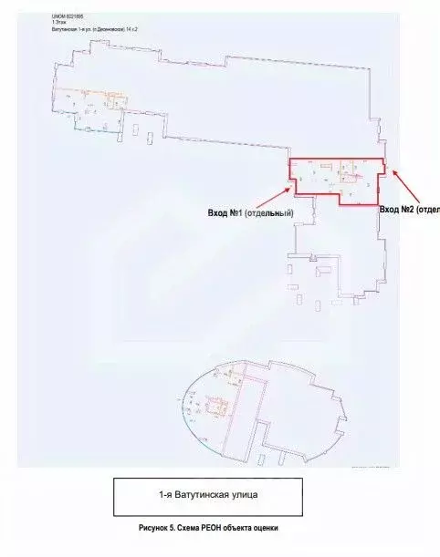 Торговая площадь в Москва ул. 1-я Ватутинская, 14к2 (121 м) - Фото 1