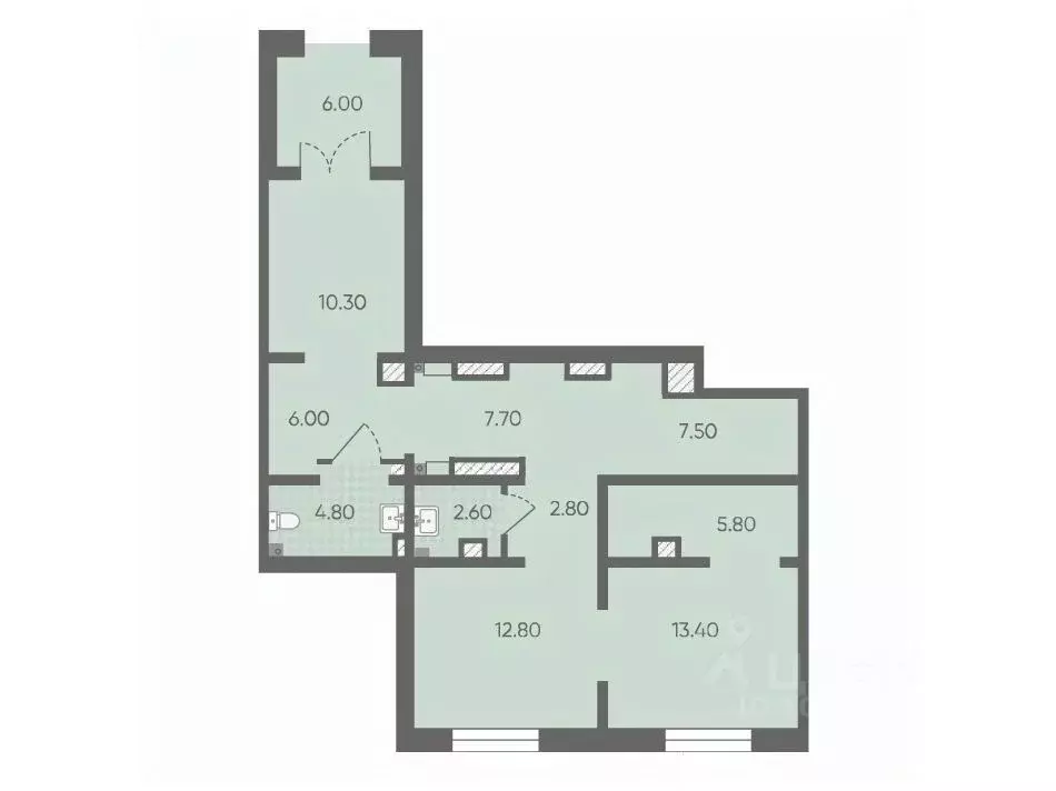 Помещение свободного назначения в Санкт-Петербург ул. Пахомовская, 25 ... - Фото 1