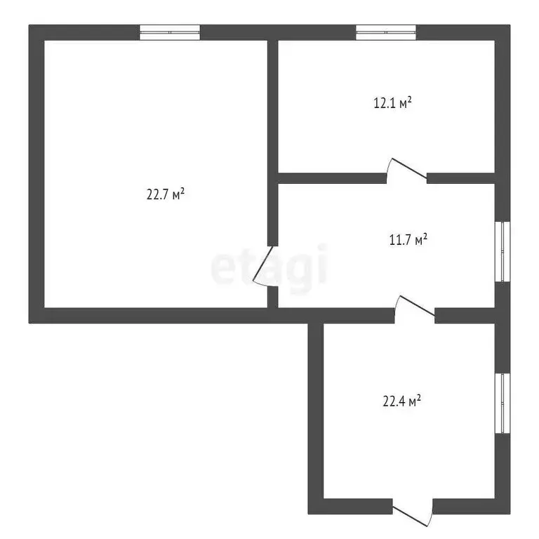 Дом в село Октябрьское, улица Механизаторов (68.9 м) - Фото 2
