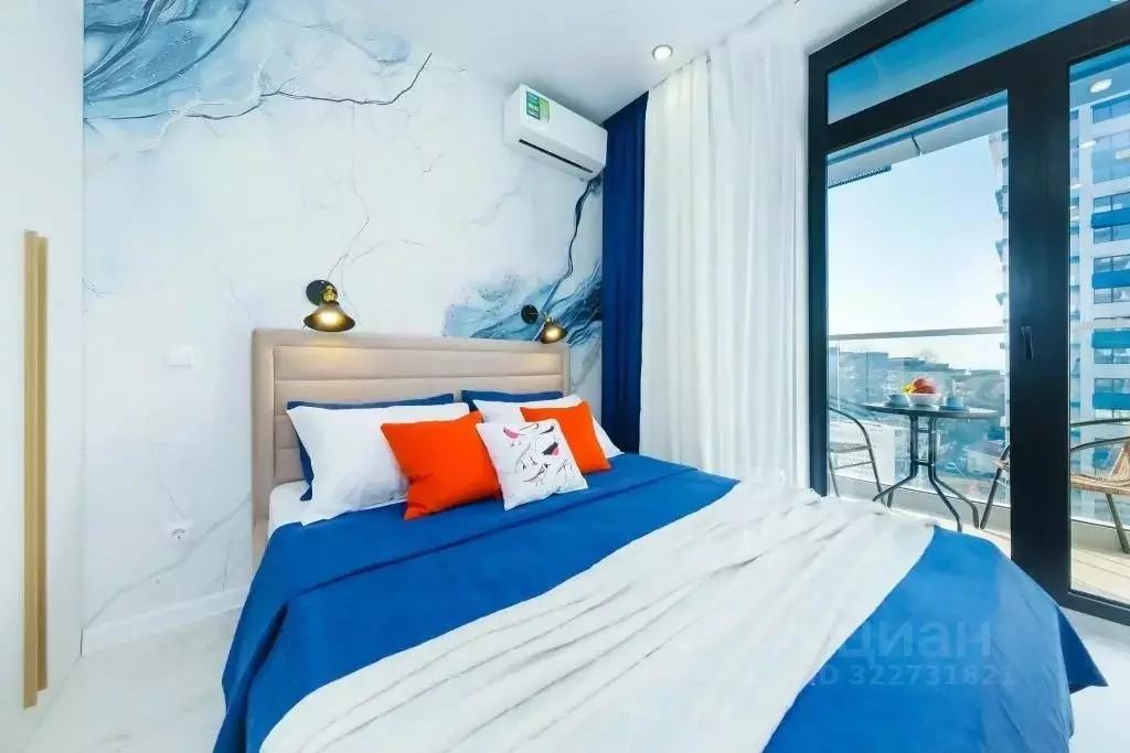 1-к кв. Краснодарский край, Сочи Бытха мкр, ул. Ясногорская, 16/2 ... - Фото 1