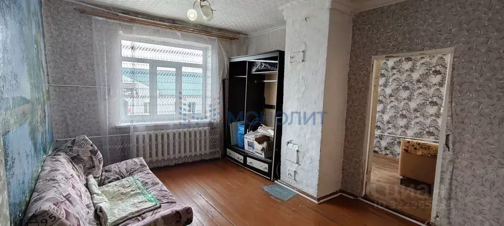 2-к кв. Нижегородская область, Шахунья Советская ул., 43 (38.4 м) - Фото 1