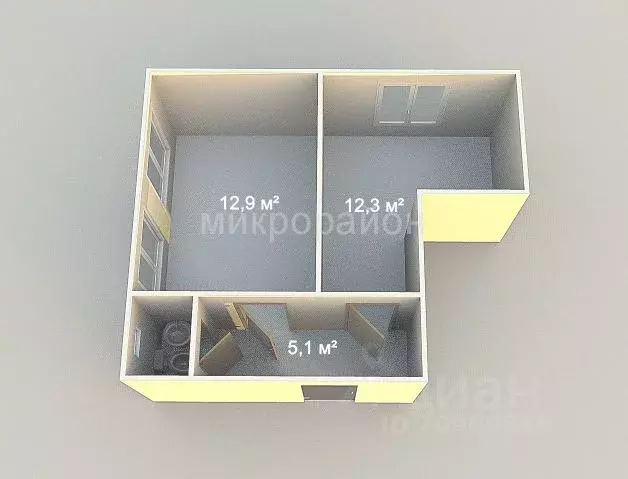 Помещение свободного назначения в Крым, Джанкой ул. Крымская, 80 (33 ... - Фото 1