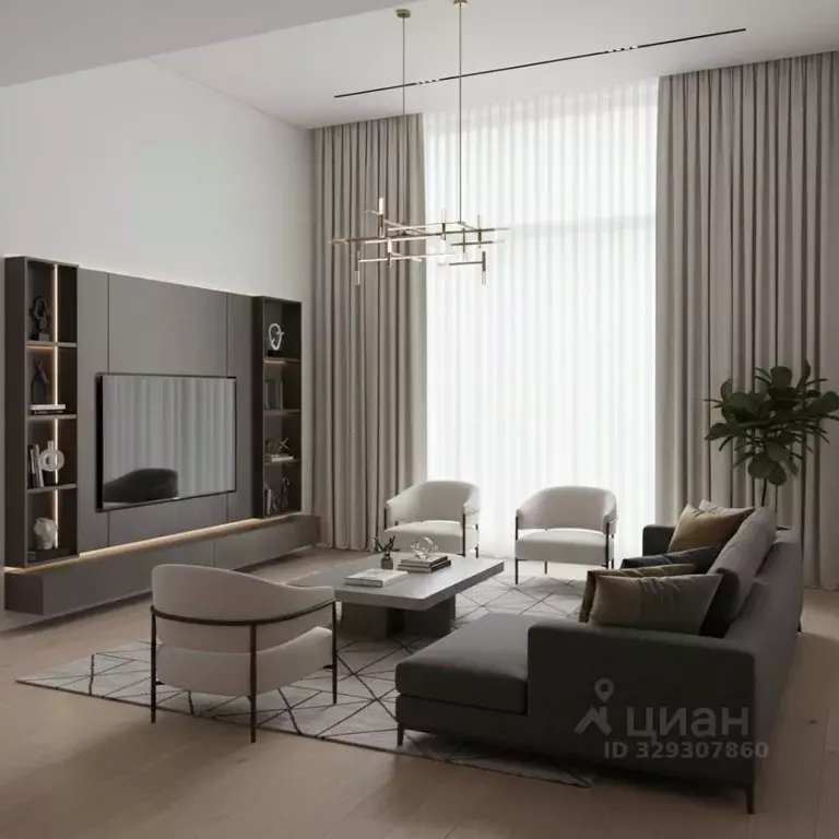 3-к кв. Москва ул. Ивана Франко, 6 (93.0 м) - Фото 1