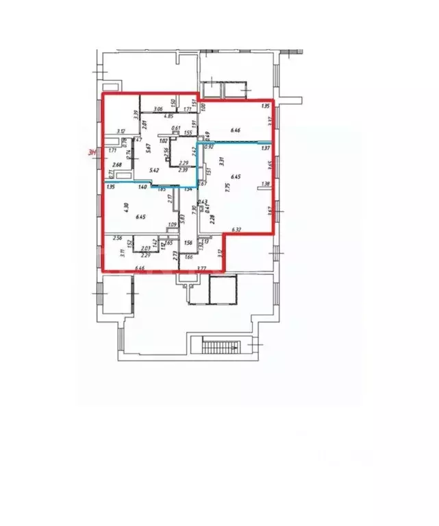 Помещение свободного назначения в Москва Люблинская ул., 109К1 (81 м) - Фото 1