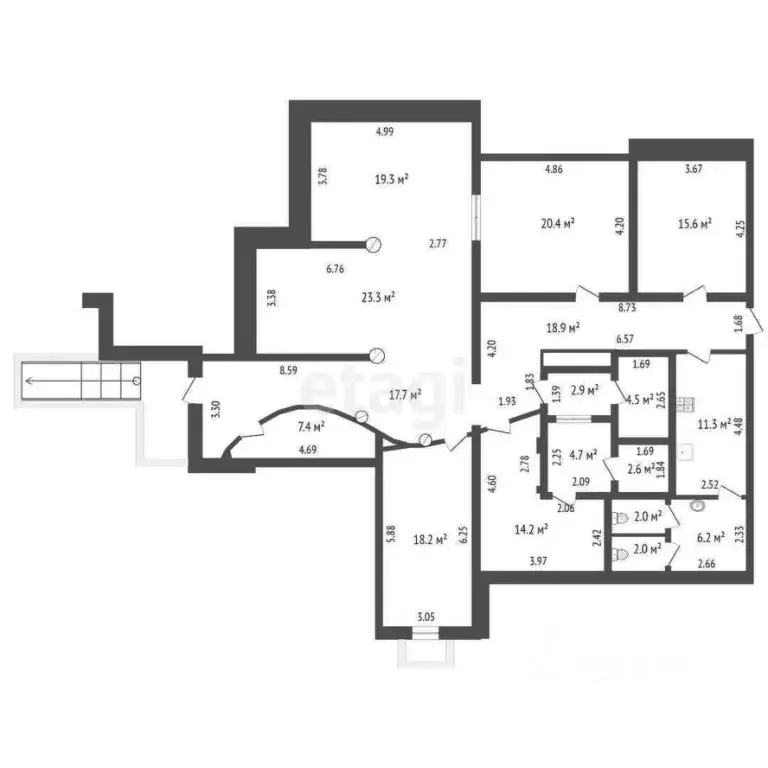 Офис в Хабаровский край, Хабаровск Уссурийский бул., 24 (191 м) - Фото 2