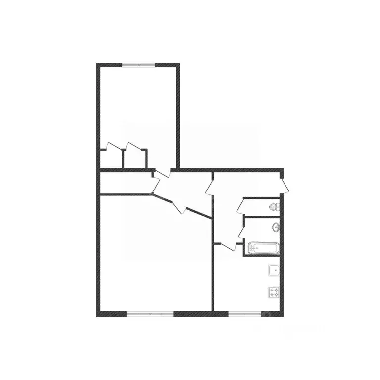 2-к кв. Курганская область, Курган ул. Пушкина, 20 (44.6 м) - Фото 1