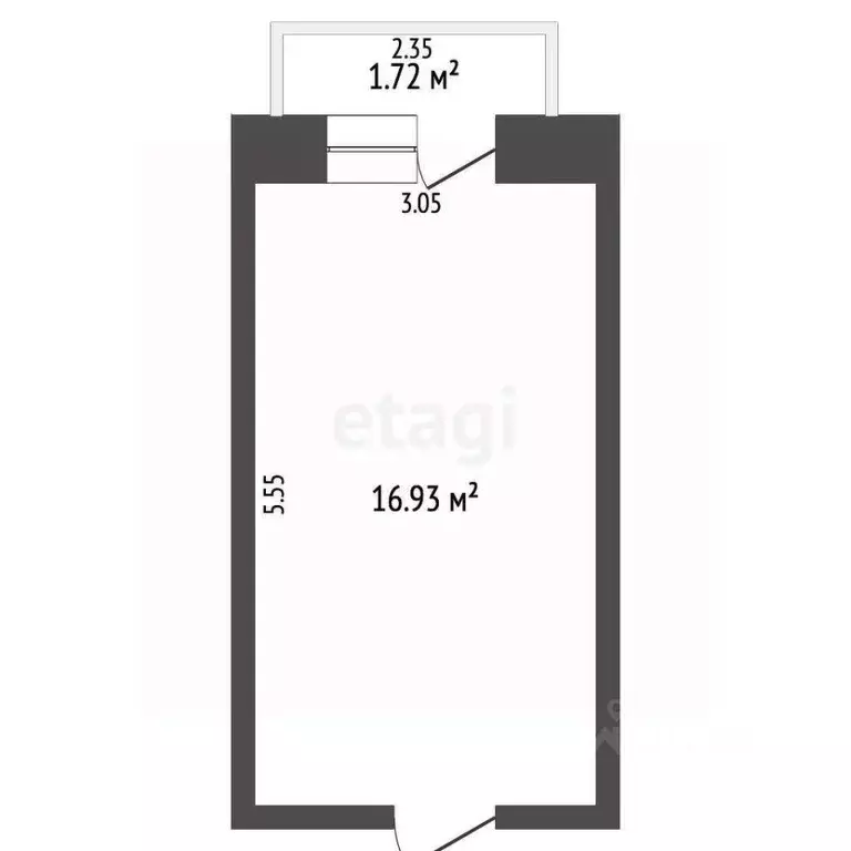Комната Вологодская область, Череповец ул. Мира, 3 (16.9 м) - Фото 1