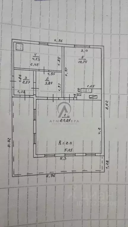 Дом в Краснодарский край, Апшеронский район, Новополянское с/пос, ... - Фото 2