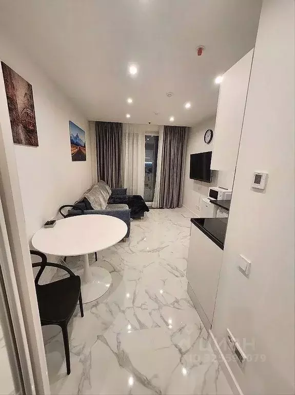 Студия Москва просп. Андропова, 10А (41.0 м) - Фото 1