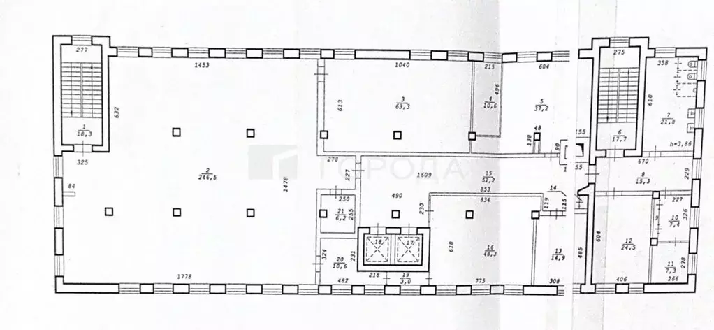 Офис в Новосибирская область, Новосибирск Коммунистическая ул., 7 (271 ... - Фото 2