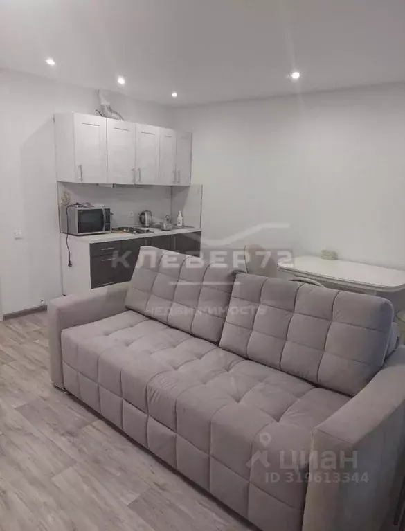 Студия Тюменская область, Тюмень проезд Тихий, 6 (29.0 м) - Фото 1