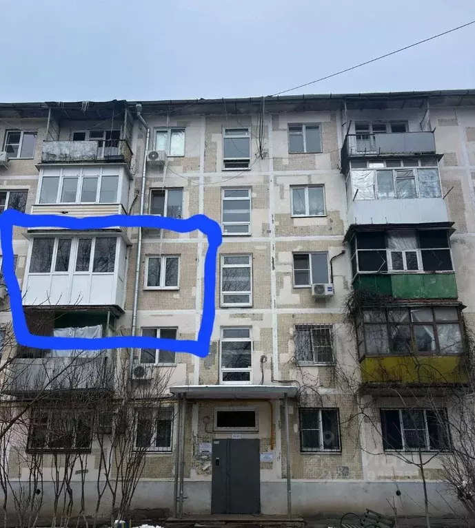 2-к кв. Ростовская область, Ростов-на-Дону Казахская ул., 78/2 (43.4 ... - Фото 0
