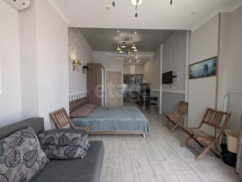 1-к кв. Крым, Алушта ул. Набережная (31.7 м) - Фото 1