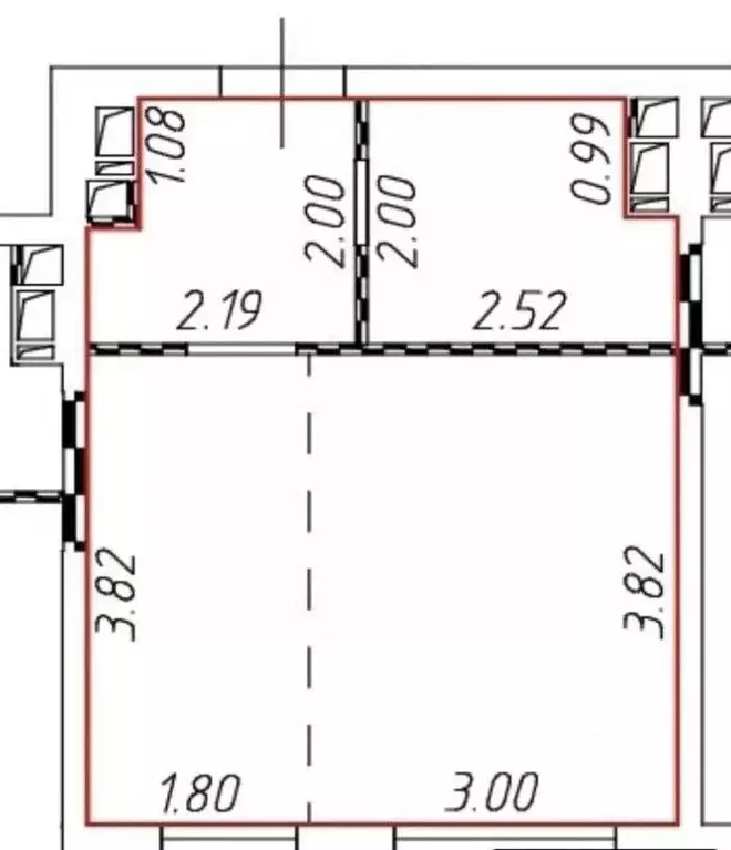 Квартира, студия, 27 м - Фото 2