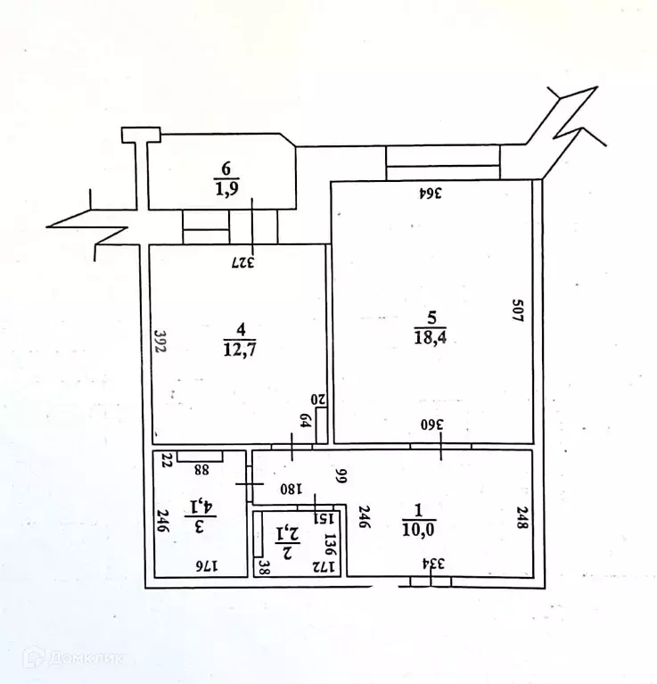 Продаётся 1-к квартира, 47.3 м - Фото 1