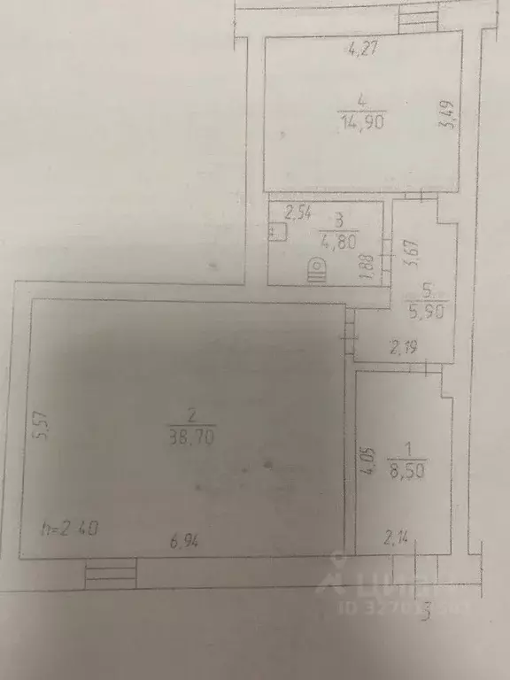 Помещение свободного назначения в Кемеровская область, Прокопьевск ... - Фото 1