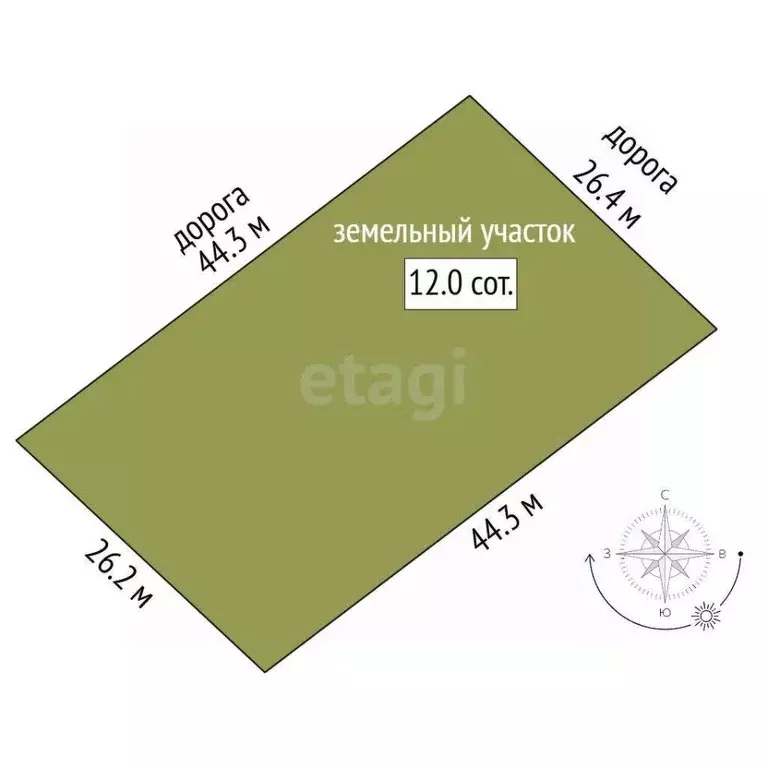 Участок в Свердловская область, Арамиль Рабочая ул., 40Б (12.0 сот.) - Фото 2