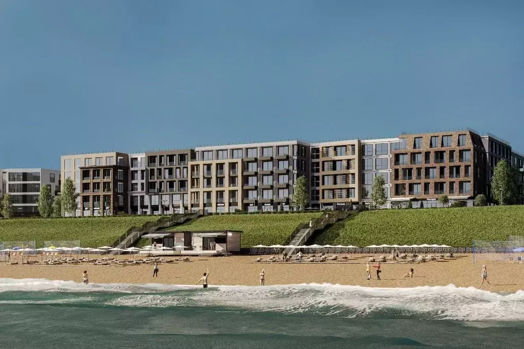 1-к кв. Калининградская область, Зеленоградск ул. Гагарина (34.32 м) - Фото 2