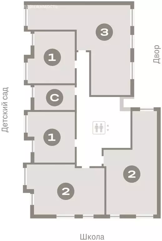 1-комнатная квартира: Екатеринбург, микрорайон Академический, 19-й ... - Фото 1