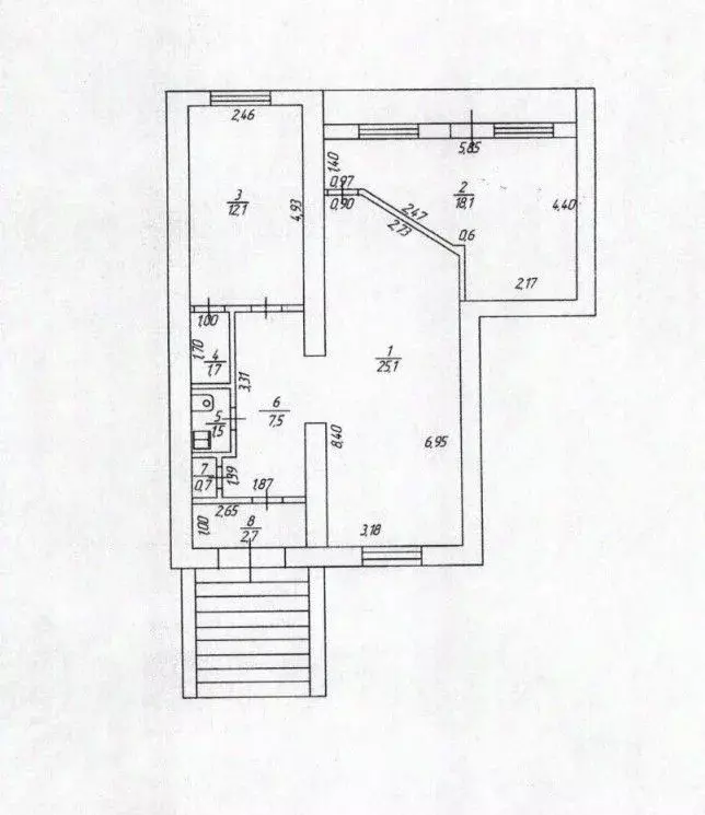 Помещение свободного назначения в Вологодская область, Шексна рп ул. ... - Фото 2
