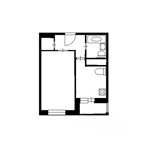 1-к кв. Московская область, Видное ул. Березовая, 3 (43.0 м) - Фото 2