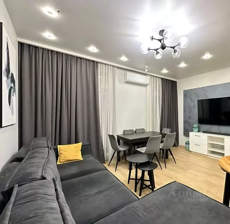 3-к кв. Москва Нежинская ул., 1к3 (94.0 м) - Фото 1