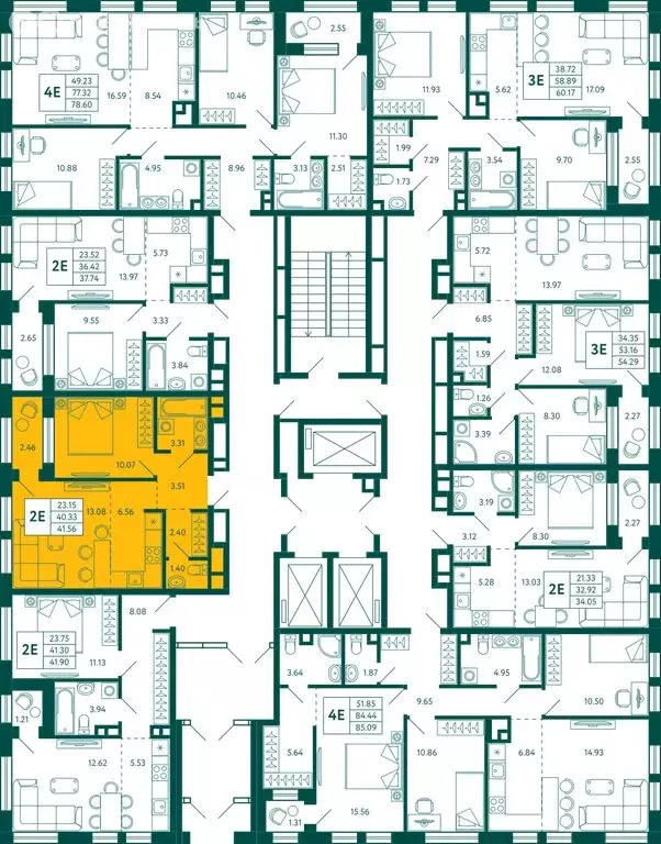 1-комнатная квартира: Уфа, улица Авроры, 16А (41.56 м) - Фото 1