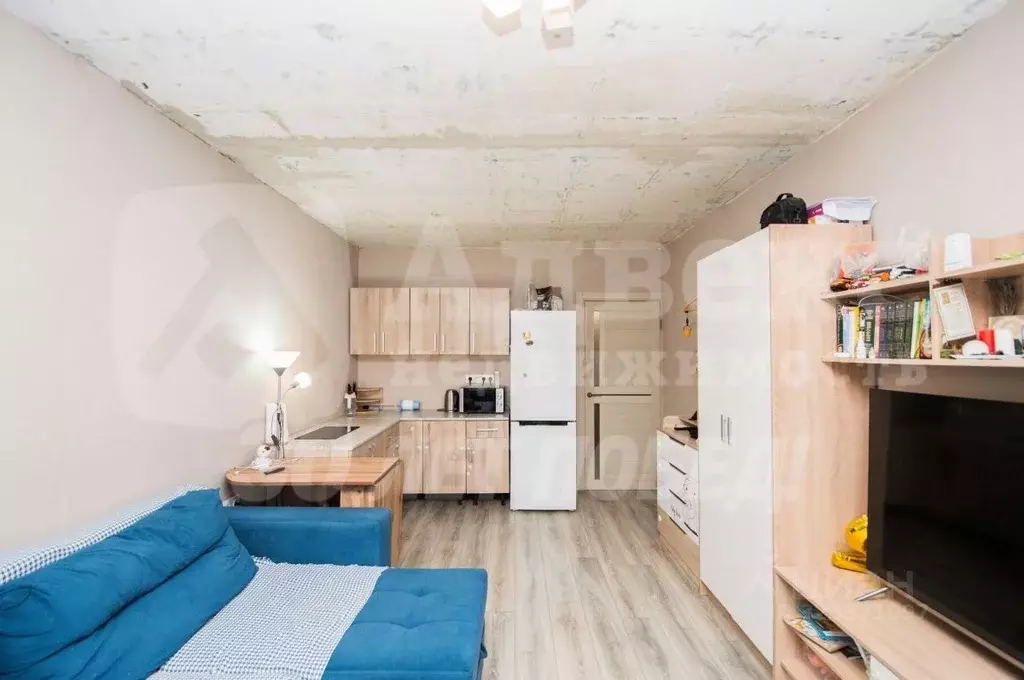 Студия Тюменская область, Тюмень ул. Республики, 229 (24.5 м) - Фото 1