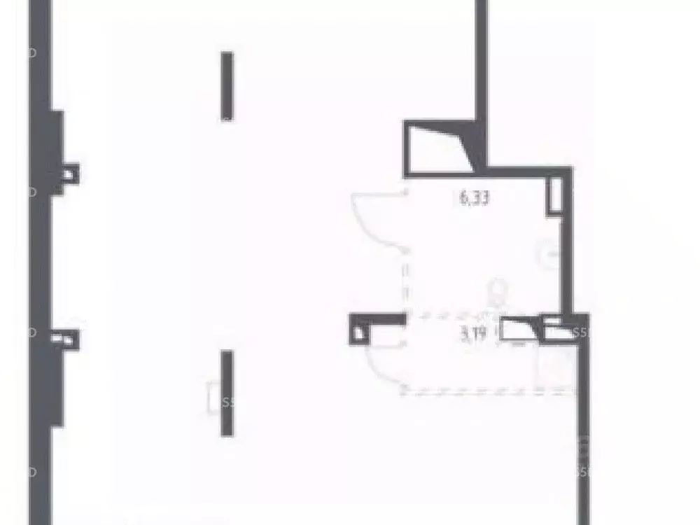 Торговая площадь в Москва ул. Любучанская, 1 (113 м) - Фото 2