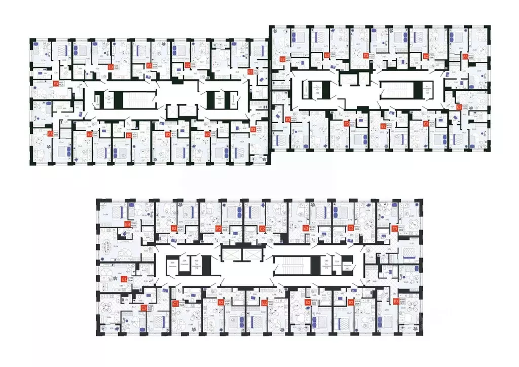 1-к кв. Тульская область, Тула Мясново мкр, Желания жилой комплекс ... - Фото 2