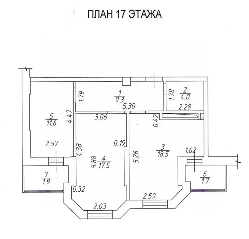 3-к кв. Татарстан, Набережные Челны Набережночелнинский просп., 1 ... - Фото 2