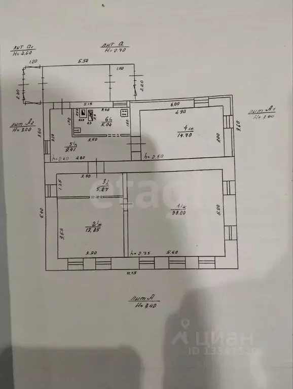 Дом в Ульяновская область, Ульяновск городской округ, с. Белый Ключ ... - Фото 2