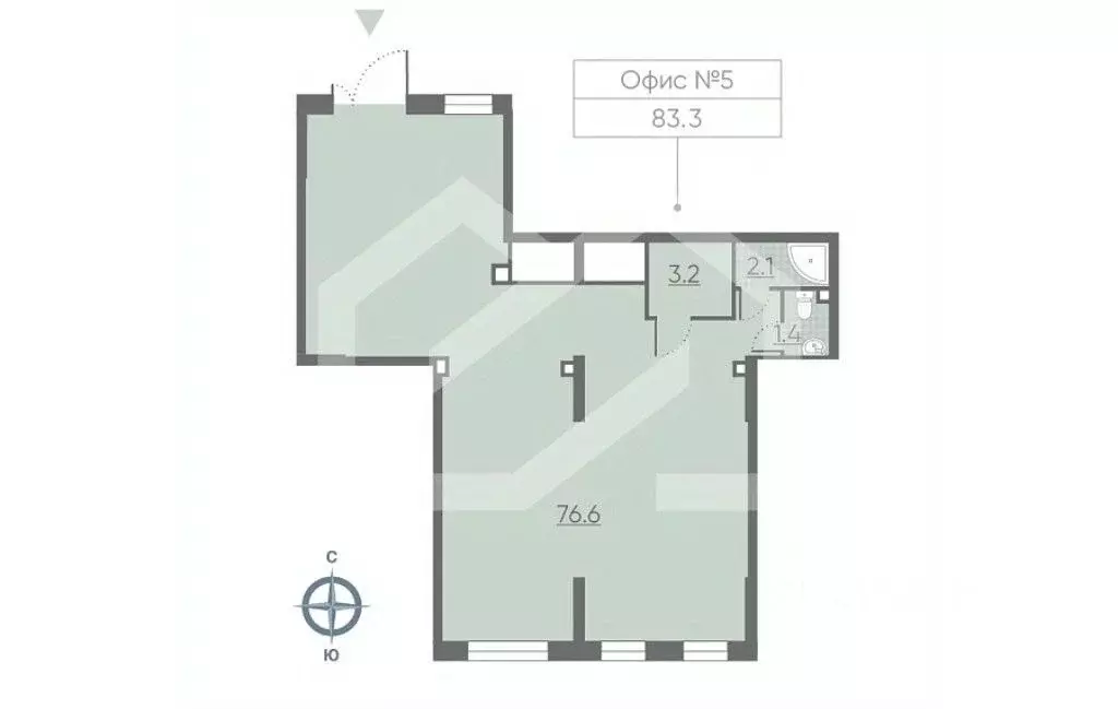 Помещение свободного назначения в Москва Производственная ул., 19к1 ... - Фото 2