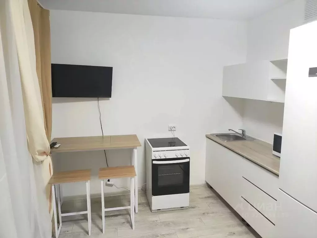 Студия Пермский край, Пермь ул. Гашкова, 56к2 (23.5 м) - Фото 2