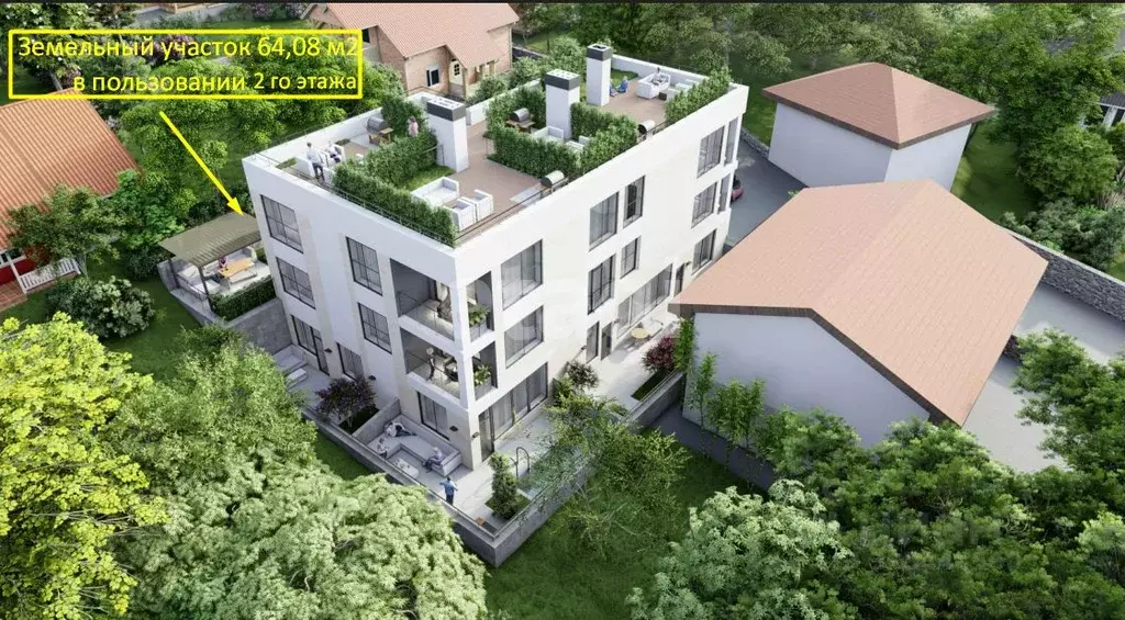 1-к кв. Крым, Ялта ул. Репина, 21 (43.9 м) - Фото 1