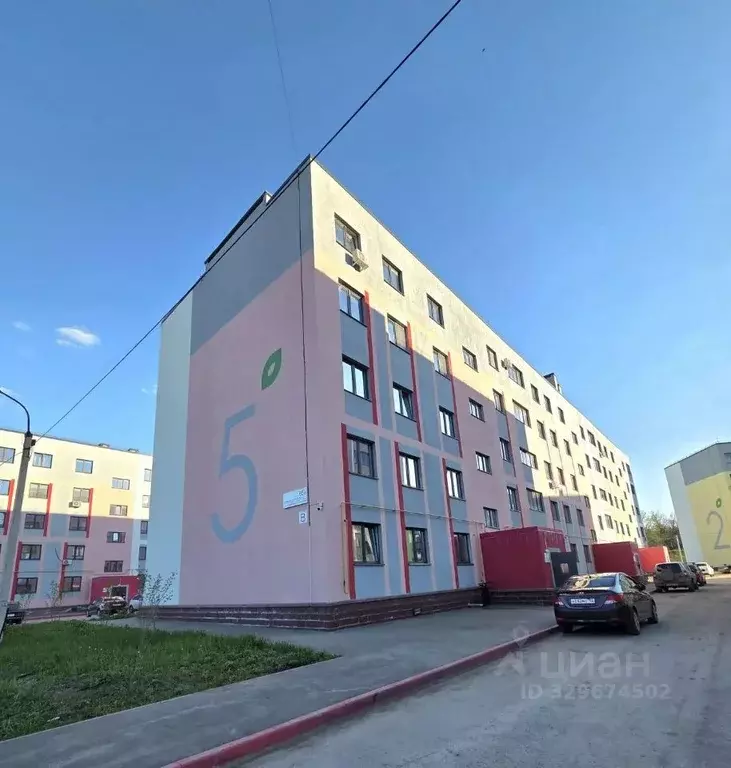2-к кв. Башкортостан, Уфа ул. Академика Курчатова, 65/5 (52.5 м) - Фото 2