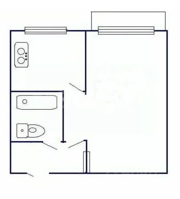 1-к кв. Курганская область, Курган ул. Карла Маркса, 68 (29.6 м) - Фото 2