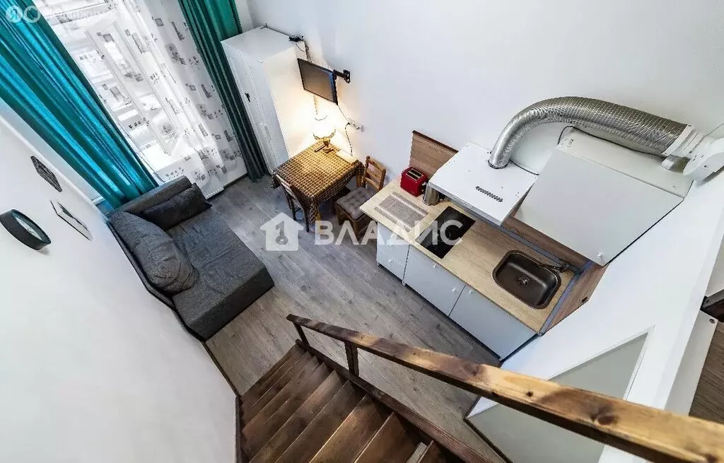 Квартира-студия: Санкт-Петербург, Гатчинская улица, 35 (18 м) - Фото 2