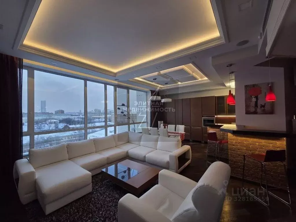 3-к кв. Москва ул. Усачева, 2С3 (138.0 м) - Фото 1