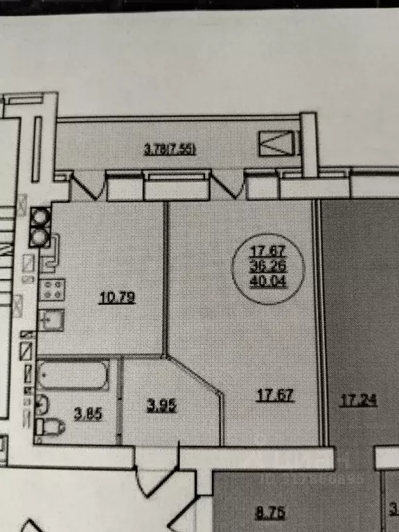 1-к кв. Марий Эл, Йошкар-Ола Театральный мкр, 280-й кв-л,  (40.04 м) - Фото 1