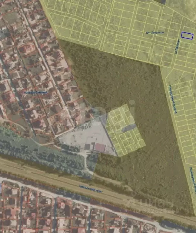 Участок в Иркутская область, Иркутский муниципальный округ, Лазурное ... - Фото 0