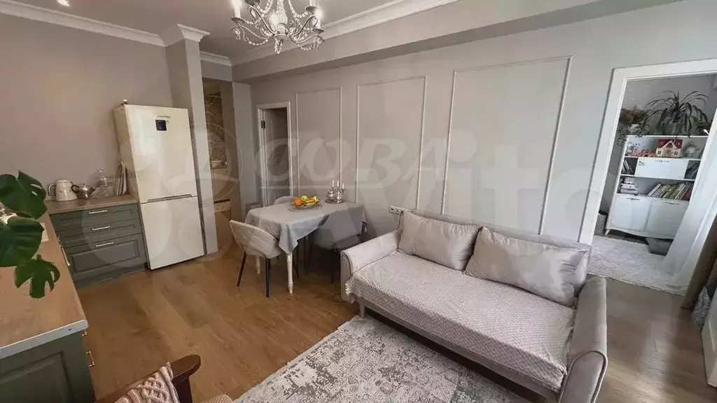 1-к. квартира, 56,6 м, 8/13 эт. - Фото 1