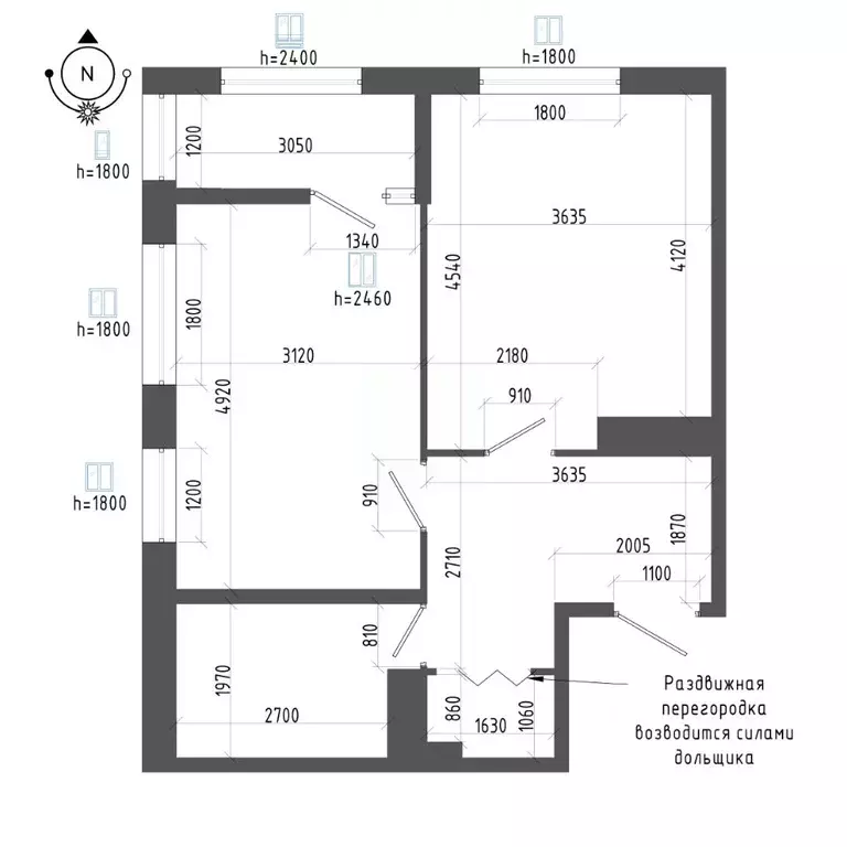 1-к кв. Санкт-Петербург бул. Измайловский, 11 (50.3 м) - Фото 1