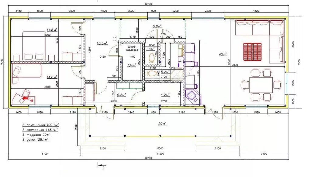 Дом, 148 м - Фото 2